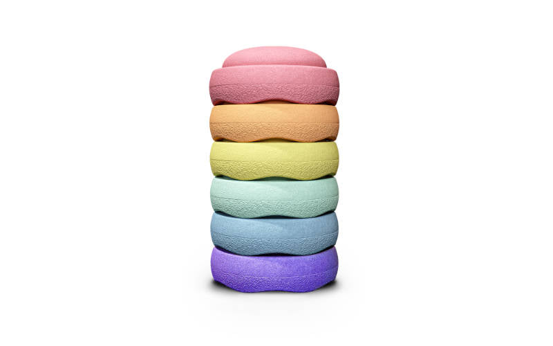 Original Rainbow Classic Pastel 6 parts | Stapelstein®