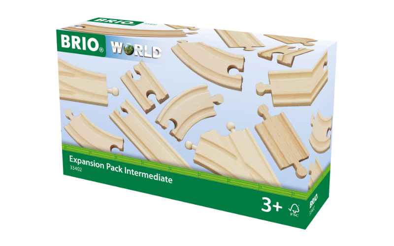 BRIO railway medium wooden rail set | wooden train tracks – Holzflitzer.de