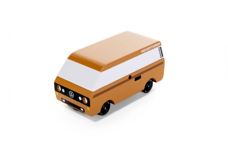 Candycar VW Bus T3 "Adventurer" in Braun | Candylab Toys Spielzeugauto