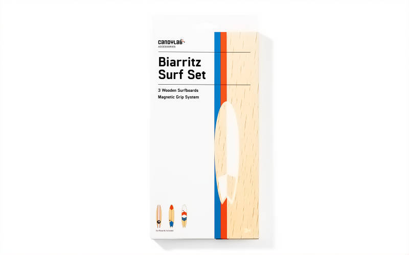 Candylab Toys Biarritz Surfboards aus Holz - Surfbrett Magneten