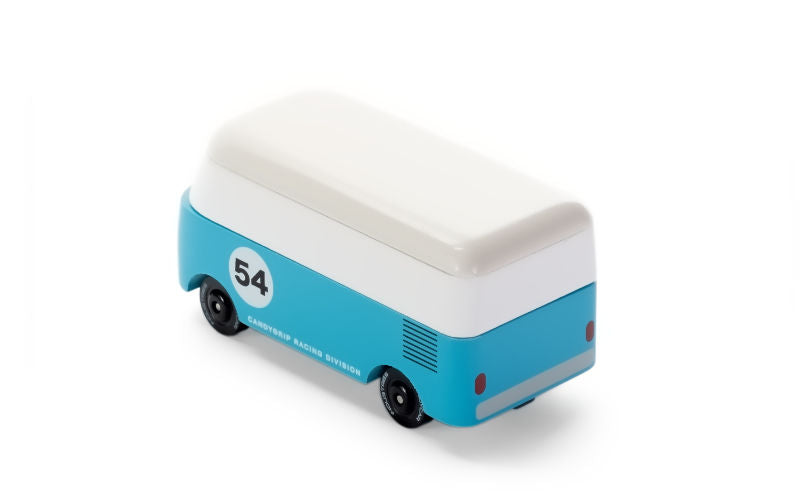 Candylab Toys Candycar VW Bus T1 in Leafy Green Holz Spielzeugauto