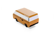 Candylab Toys Candycar VW Bus T3 in Braun "Adventurer" Holz Spielzeugauto