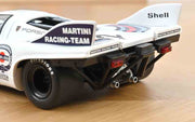 NOREV Martini Racing Porsche 917 Kurzheck Variante mit senkrechten Heckflügeln als Modellauto im Maßstab 1:18