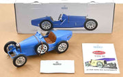 Norev Modellauto Bugatti T35 1925 in Blau im Maßstab 1:12