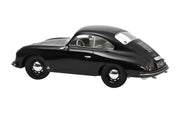 Norev Modellauto eines Porsche 356 Coupé (schwarz) im 1:18 Maßstab