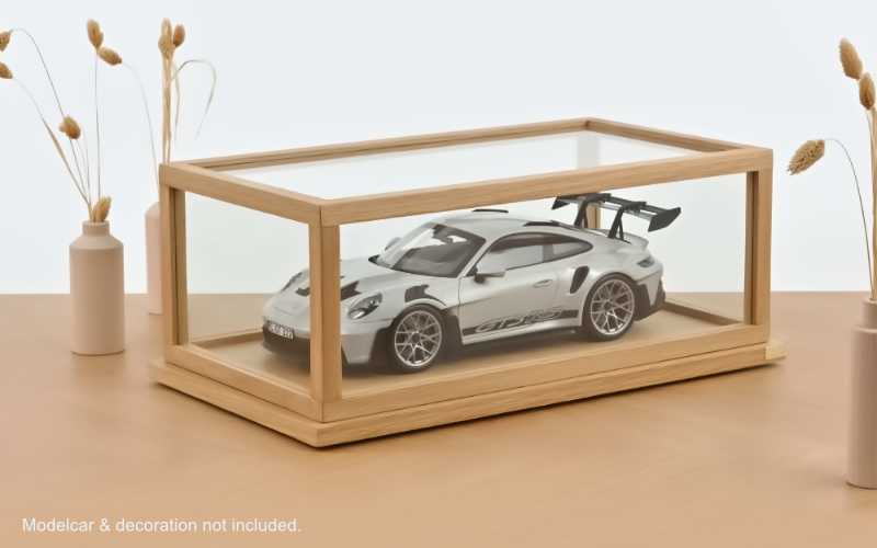 Norev Vitrinenkasten aus Glas und Holz | Display für 1:12 Modellauto und kleiner. 