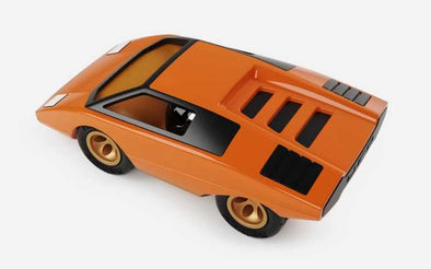 Playforever Ufo Bruto in Orange | Design Spielzeugauto für Kinder, Sammler und Petrolheads. 