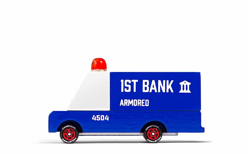 Candylab Toys Armored Van | CANDYCAR Holzauto