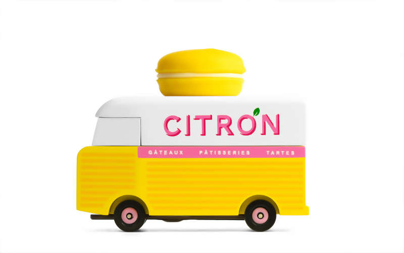 Candycar® Citron Macaron Furgone | Giocattoli Candylab