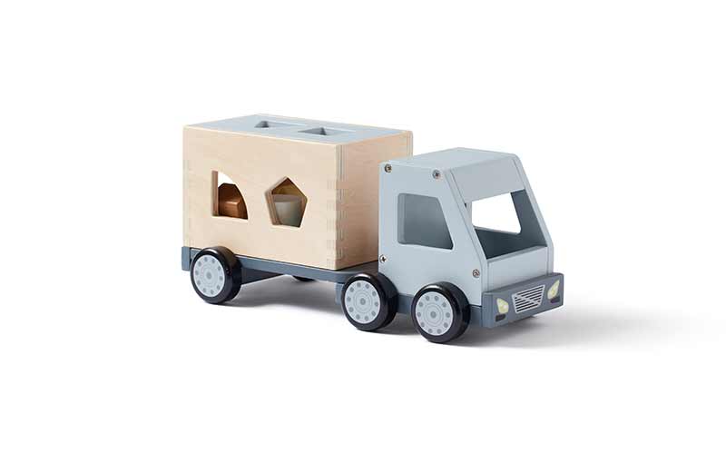 Holzauto Kids Concept Aiden Holzlaster Steckspiel Formen