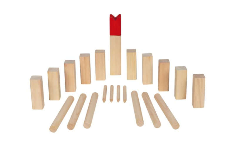 KUBB Outdoor Spiel von Goki | Wikingerschach für draussen