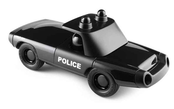 Playforever Heat monchromes Spielzeug Polizeiauto | Geschenk für Polizeifamilie