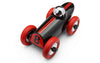Playforever Rennwagen Buck Roddie schwarz-rot | Design-Spielzeugauto für Kinder, Autoliebhaber und Petrolheads