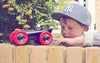 Playforever Rennwagen Buck Roddie schwarz-rot | Spielzeugauto für Kinder