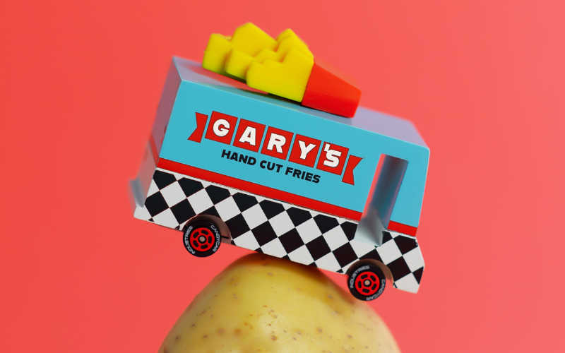 Candycar® French Fry Van | Candylab Toys