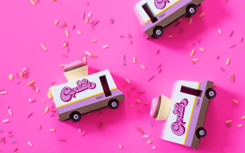 Candycar® Cupcake Van | Candylab Toys