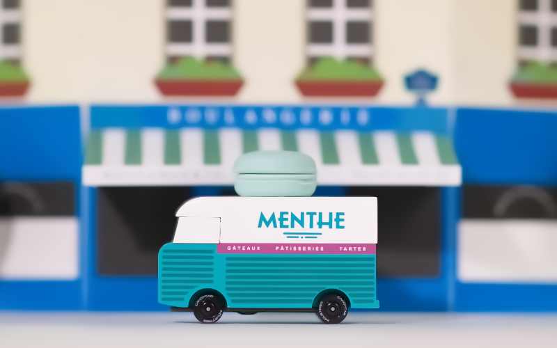 Candycar® Menthe Macaron Van | Giocattoli Candylab