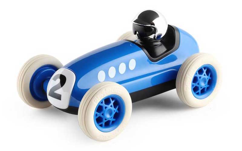 Spielzeugauto Playforever Loretino Monaco blaues Spielzeugauto